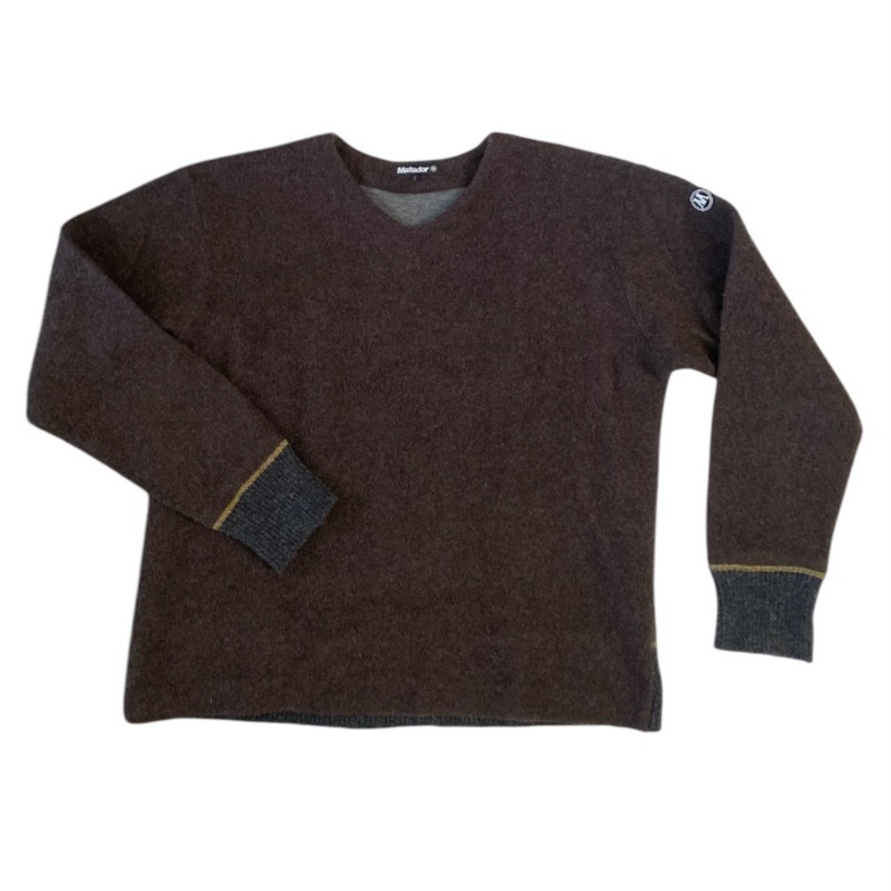 Vintage Matador Long Sleeve Wool Pullover Sweater Women's V Neck